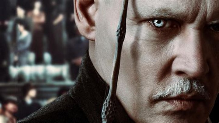 Johnny Depp as Gellert Grindelwald in Fantastic Beasts.