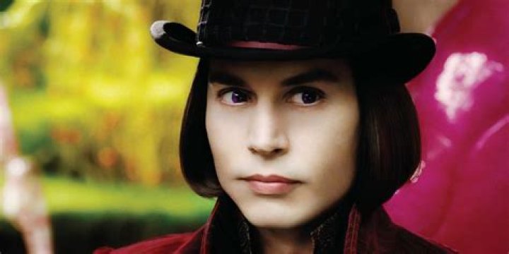 Johnny Depp as Willy Wonka in Charlie and the Chocolate Factory