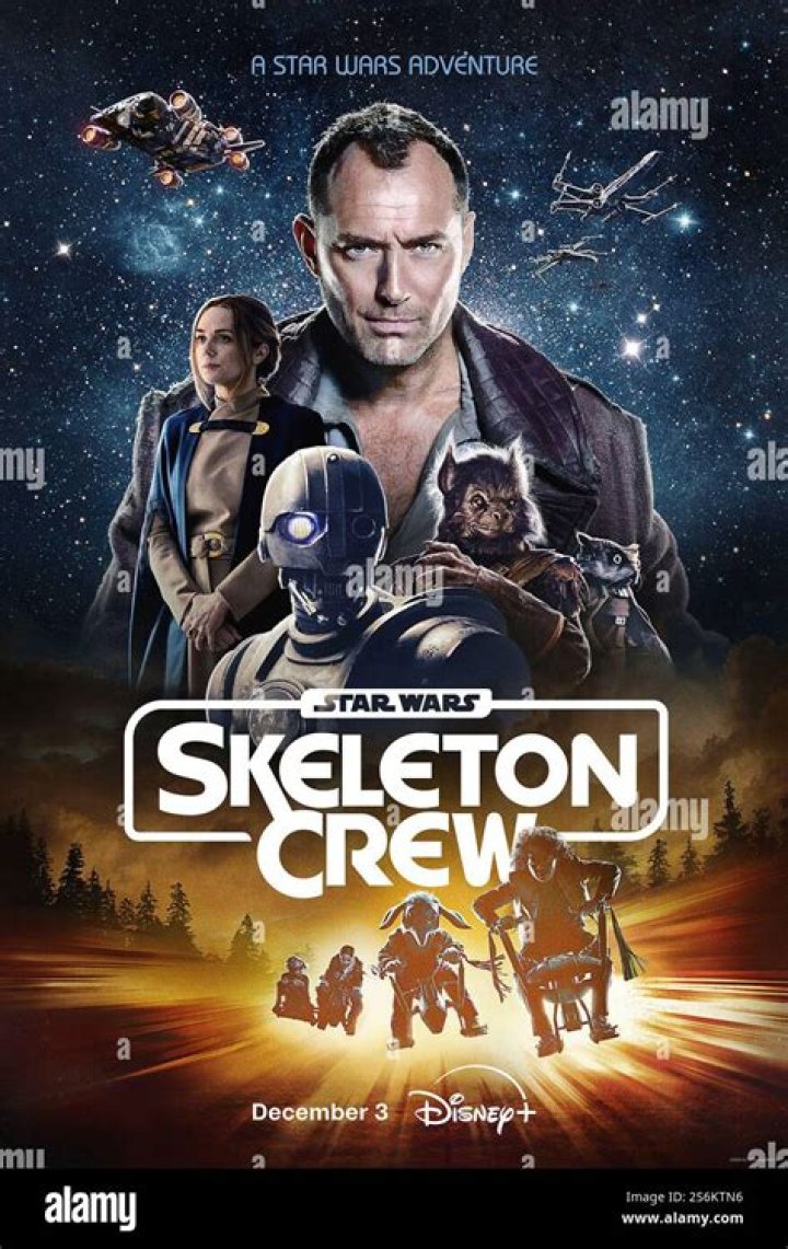 Jude Law Star Wars Skeleton Crew Show Cast