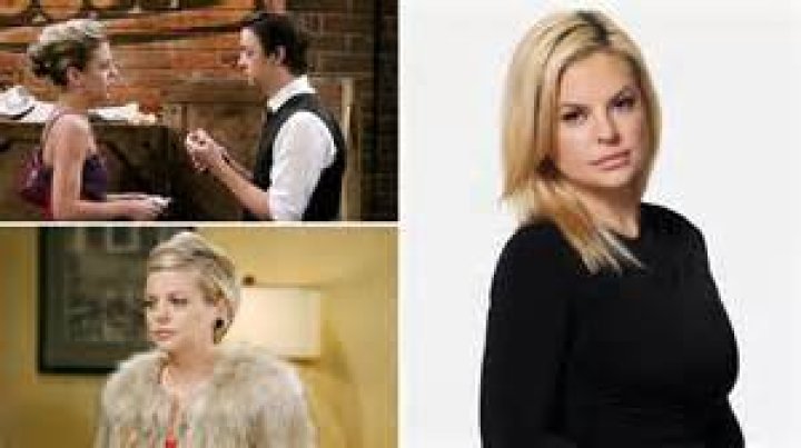 Julie at work with Kirsten on The OC