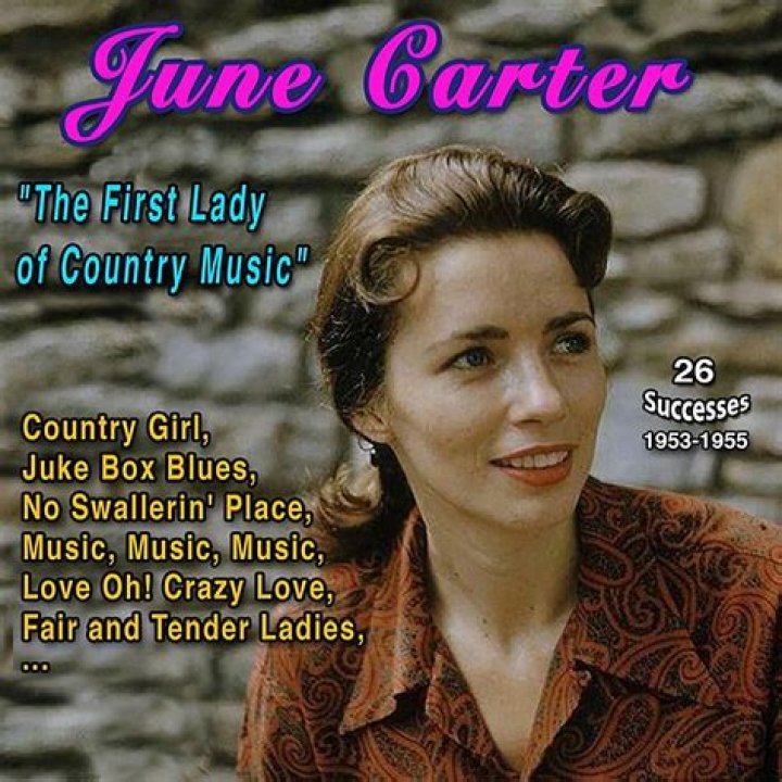 June Carter at home