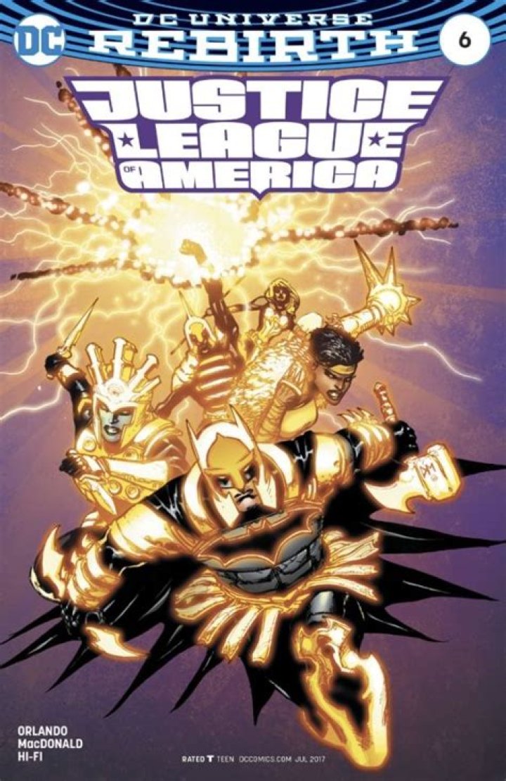 Justice League DC Rebirth