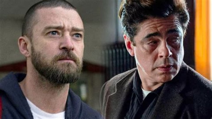 Justin Timberlake and Benicio del Toro in Reptile on Netflix.