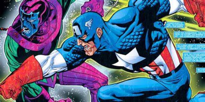 Kang the Conqueror vs. Captain America in Marvel Comics