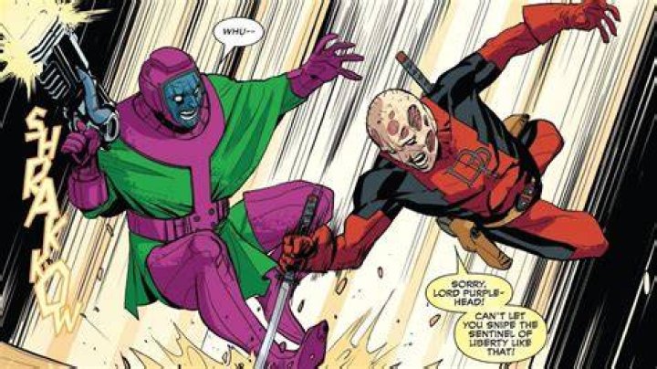 Kang the Conqueror vs. Deadpool in Marvel Comics