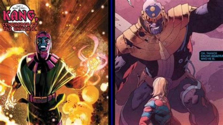 Kang the Conqueror vs. Moon Knight in Marvel Comics