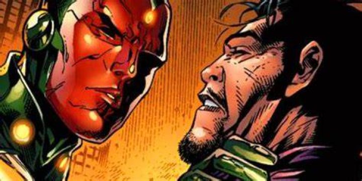 Kang the Conqueror vs. Vision in Marvel Comics