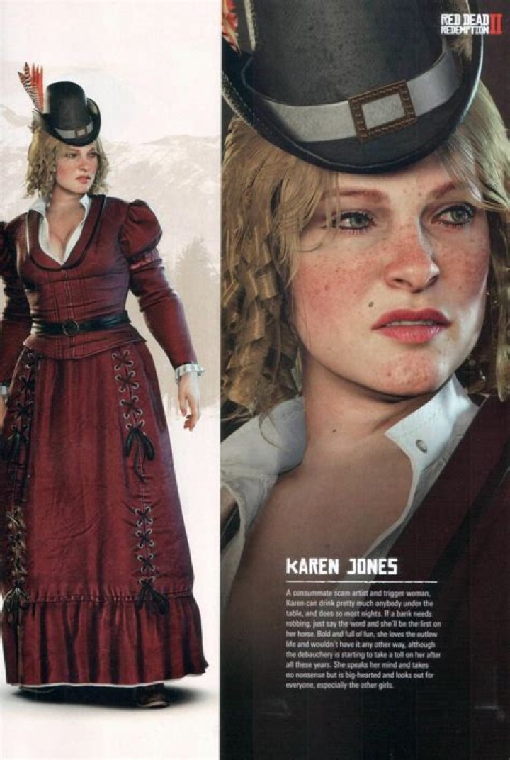 karen jones in red dead redemption 2
