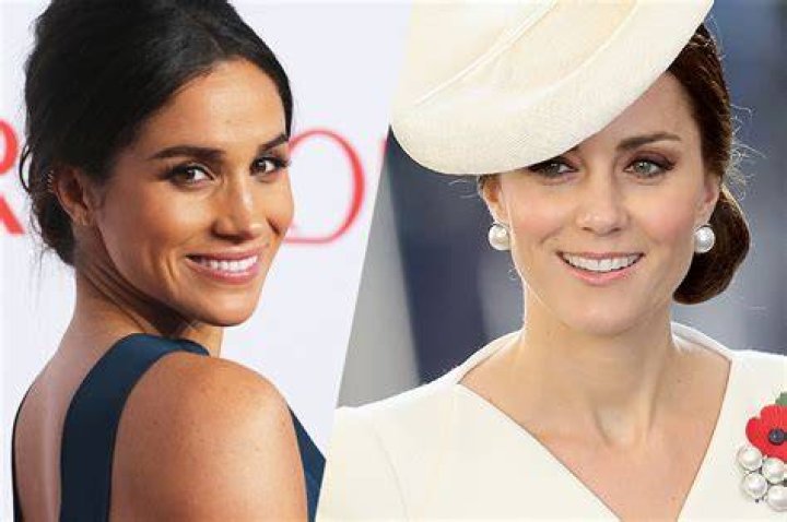 Kate Middleton and Meghan Markle at Wimbledon. Photo / Getty Images