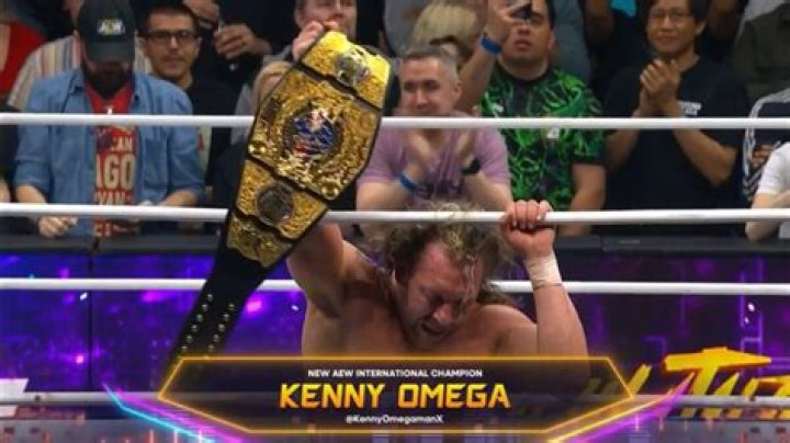 Kenny Omega as AEW Champion