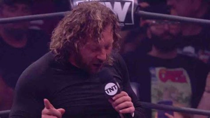 Kenny Omega cuts a promo