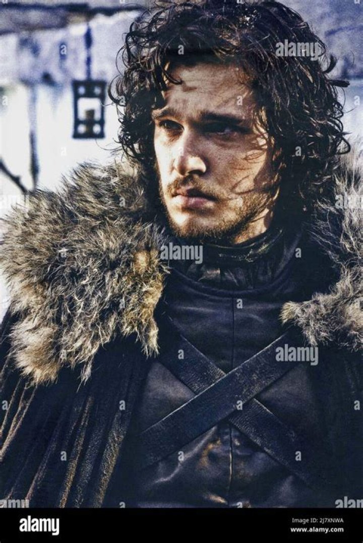 Kit Harington as Jon Snow in Game of Thrones looking concerned
