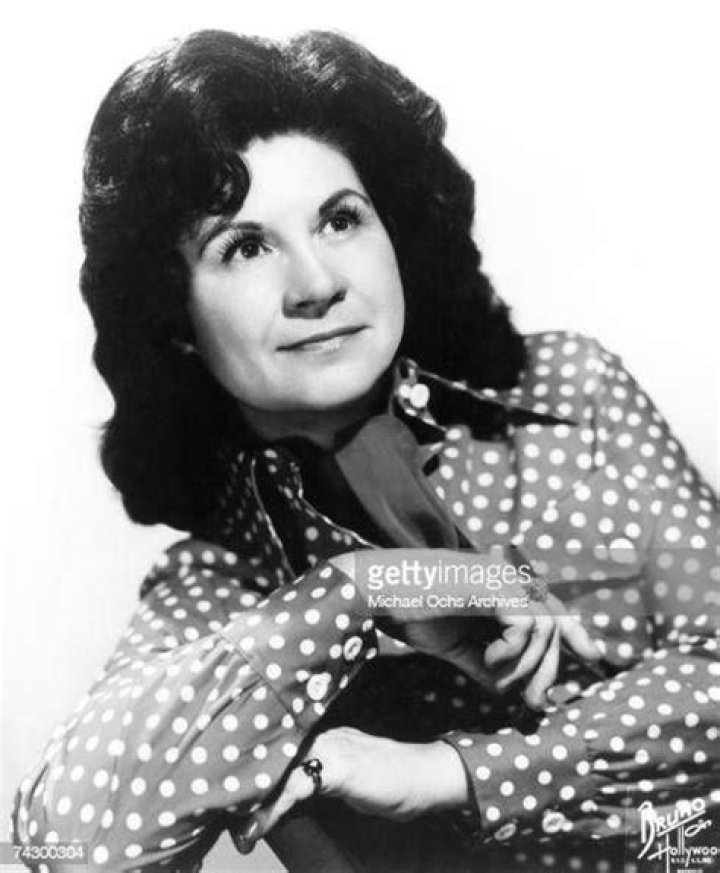 Kitty Wells poses for a portrait