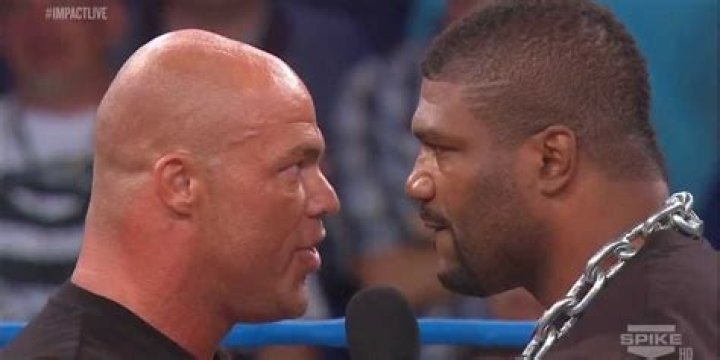 Kurt Angle And Quentin Jackson 