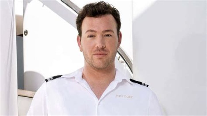 Kyle Viljoen From Below Deck Med giving a strange expression