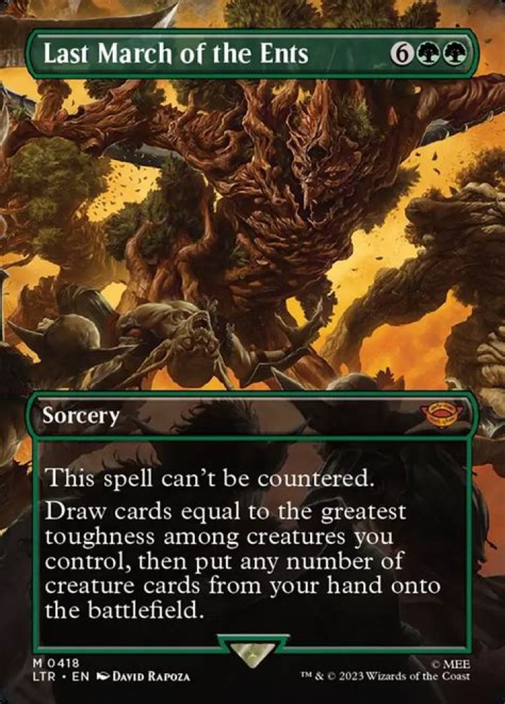 Last March of the Ents in Lord of the Rings