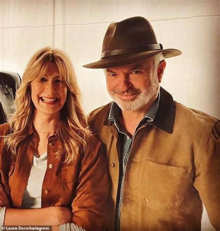 Laura Dern and Sam Neill Ellie Sattler and Alan Grant Jurassic Park