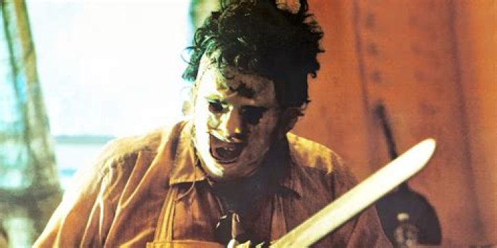 Leatherface in Texas Chainsaw Massacre.
