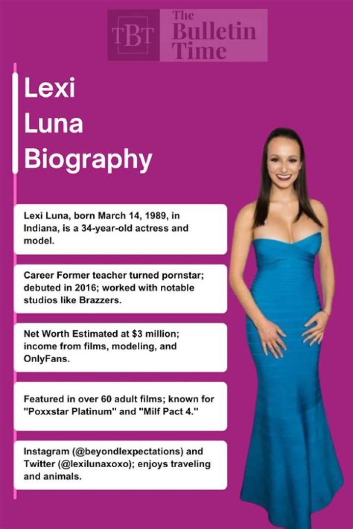 Lexi Luna (Actor) Height, Biography, Ethnicity, Family, Age, Wiki, Net