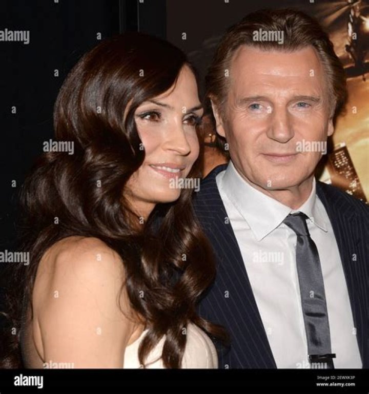Liam Neeson and Famke Janssen in Taken 2