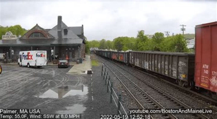 Live Rail Cam Footage Steaming Tender