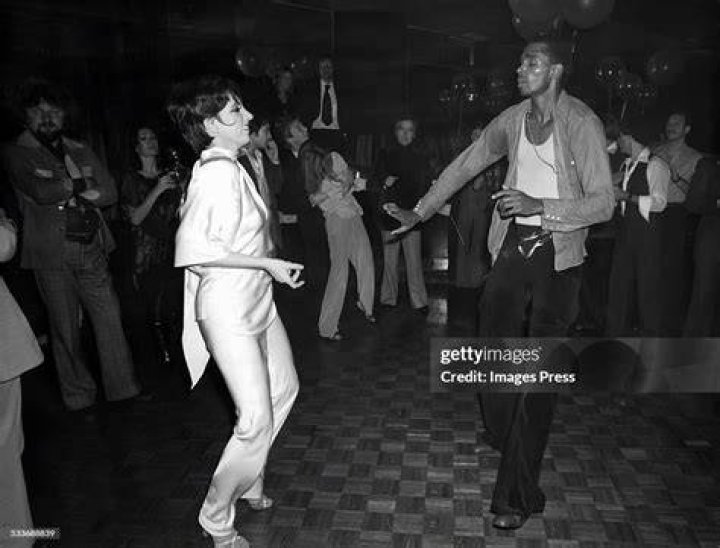 Liza Minnelli and Sterling St. Jacques hit the dance floor at Studio 54 in 1977. Photo / Getty