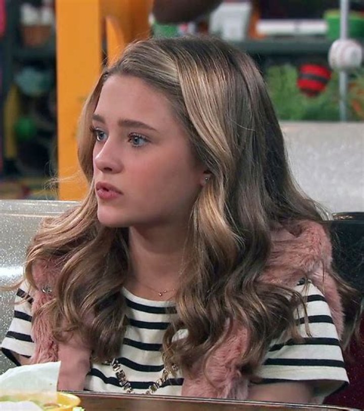 Lizzy Greene as Young Eponine in Les Miserables