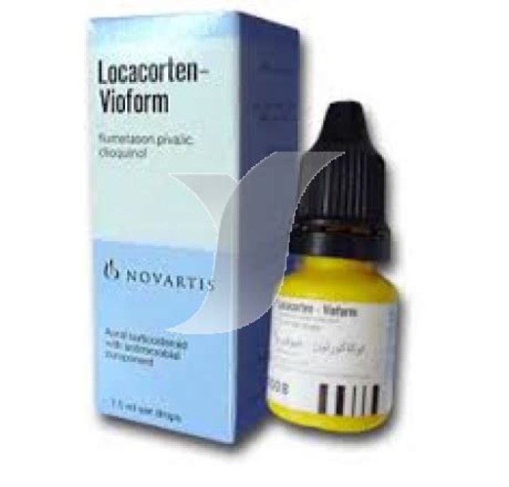 لوكاكورتين فيوفورم Locacorten Vioform دواعي استعمال , سعر ، الاثار الجانبية ، الاضرار ، الجرعة