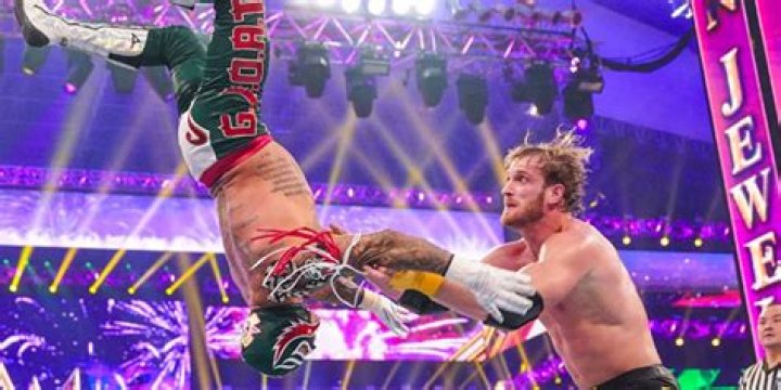 Logan Paul Rey Mysterio Crown Jewel