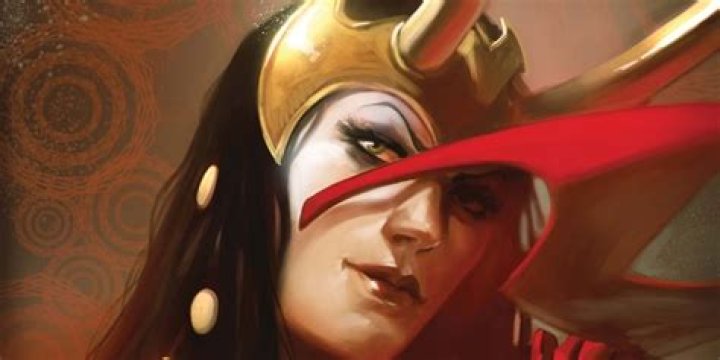 Loki Disguised As The Scarlet Witch from Marvel Comics