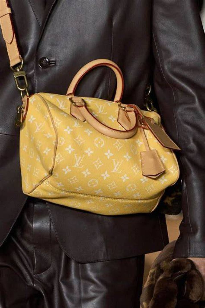 Louis Vuitton Yellow Bag NAR Media Kit