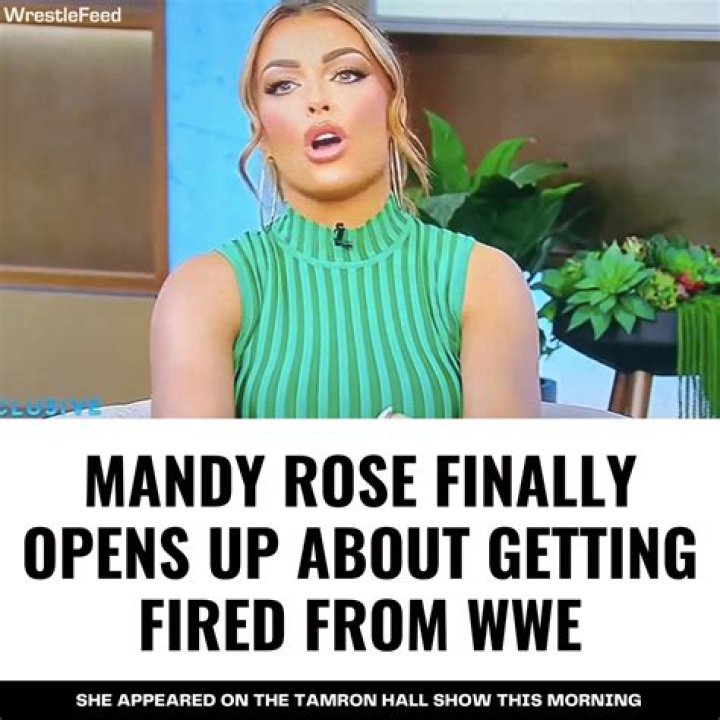Mandy Rose Wasn't Warned Of WWE Release, Removed FanTime Content When Asked