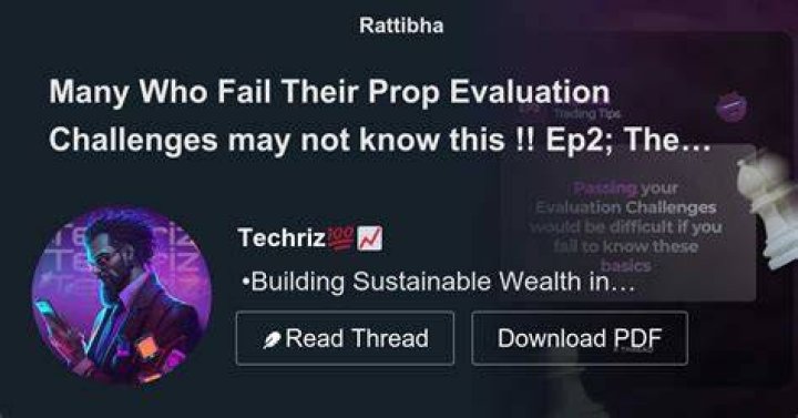 Many Who Fail Their Prop Evaluation Challenges may not know this !! Ep2
