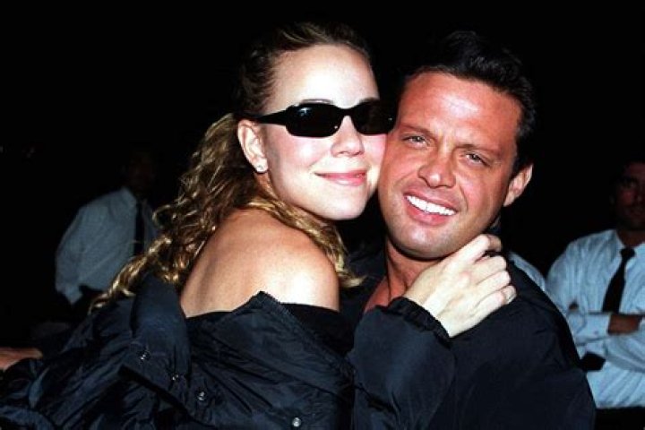 Mariah Carey and Luis Miguel arrive at Mr. Chow's restaurant on 18th February 2001 in Beverly Hills, CA.