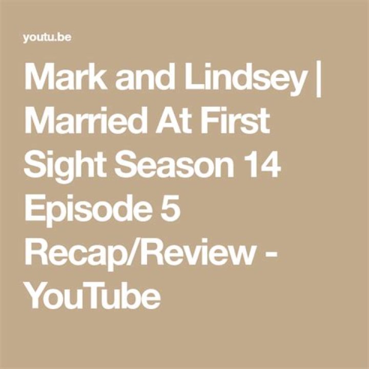 Mark and Lindsey Married at First Sight
