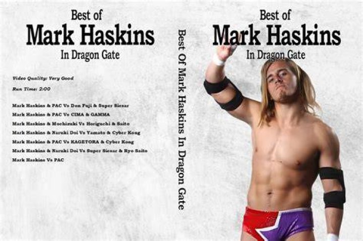 Mark Haskins in the ring for PROGRESS Wrestling