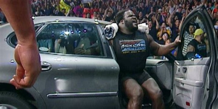 Mark Henry Lifts Car