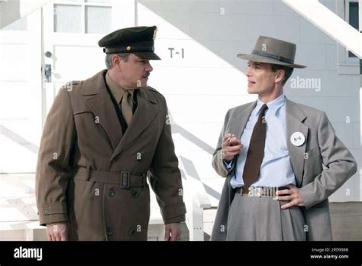 Matt Damon as Leslie Groves in Oppenheimer