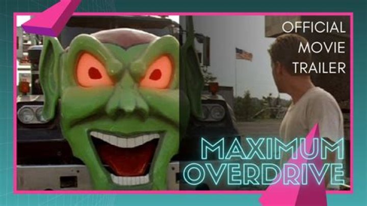 Maximum Overdrive Trailer Stephen King