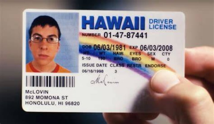 McLovin was born on June 3, 1981, according to the fake ID. 