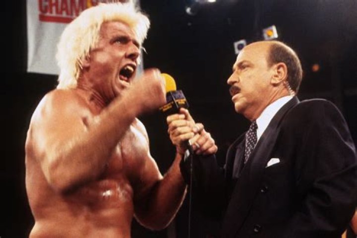 mean gene okerlund interviewing
