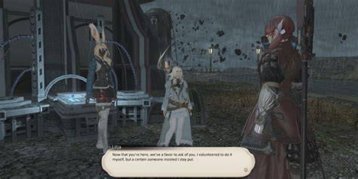 Meeting Lilja at Zadnor in Final Fantasy 14