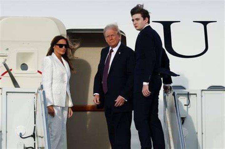 Melania Trump and Barron move into the White House NBC News