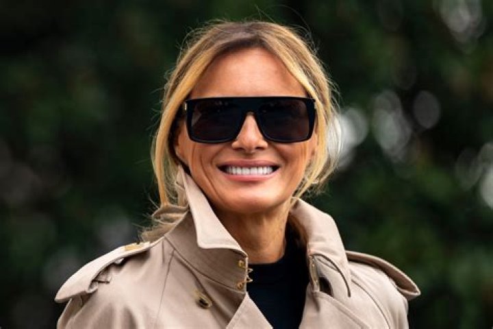 Melania Trump smiling 