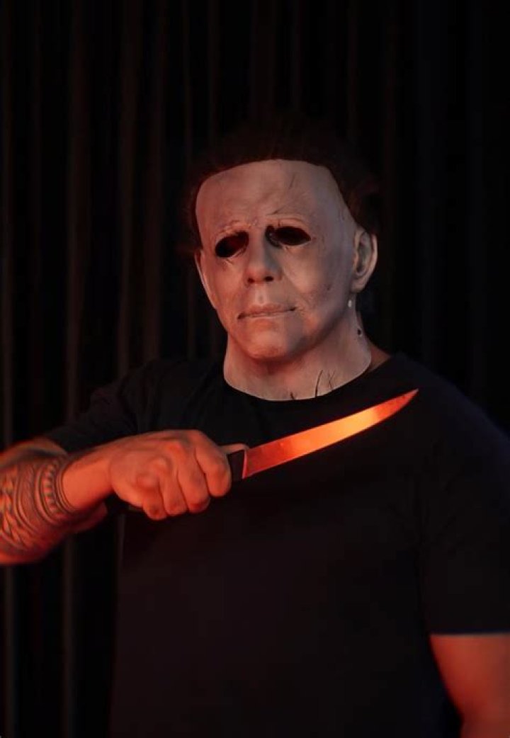 Michael in cosplay gear on a date in Love on the Spectrum.