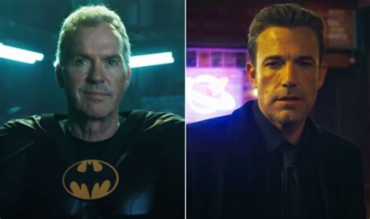 Michael Keaton And Ben Affleck As Batman