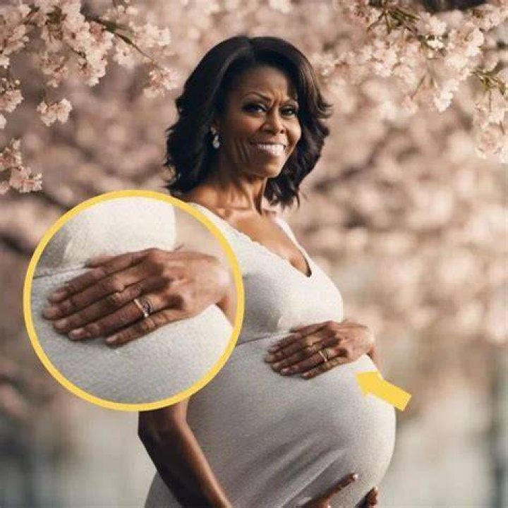 Michelle Obama Pregnancy Pictures A Glimpse Into The First Lady's Journey
