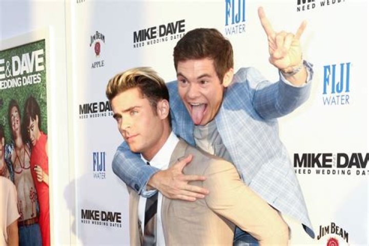 Mike (Adam DeVine) and Dave (Zac Efron) in Mike and Dave Need Wedding Dates