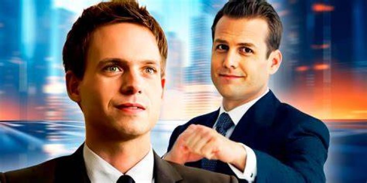 Mike and Harvey from Suits