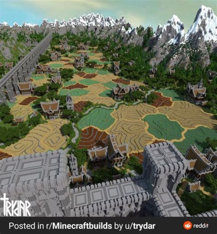 Minecraft City in the Mountains 1.20 Java Edition World Seed